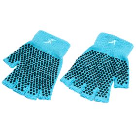 Grippy Yoga Gloves (Option: Aqua)