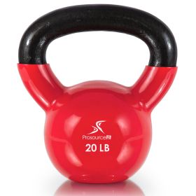 Vinyl Coated Iron Kettlebell (Option: 20lb)