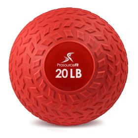 Tread Slam Ball (Option: 20 lb  Red)