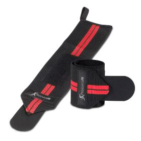 Weight Lifting Wrist Wrap with Loop (Option: Red)