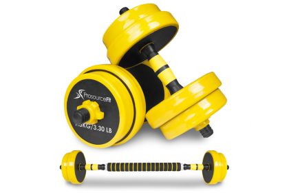 Adjustable Dumbbells and Barbell Set (Option: 33LB)